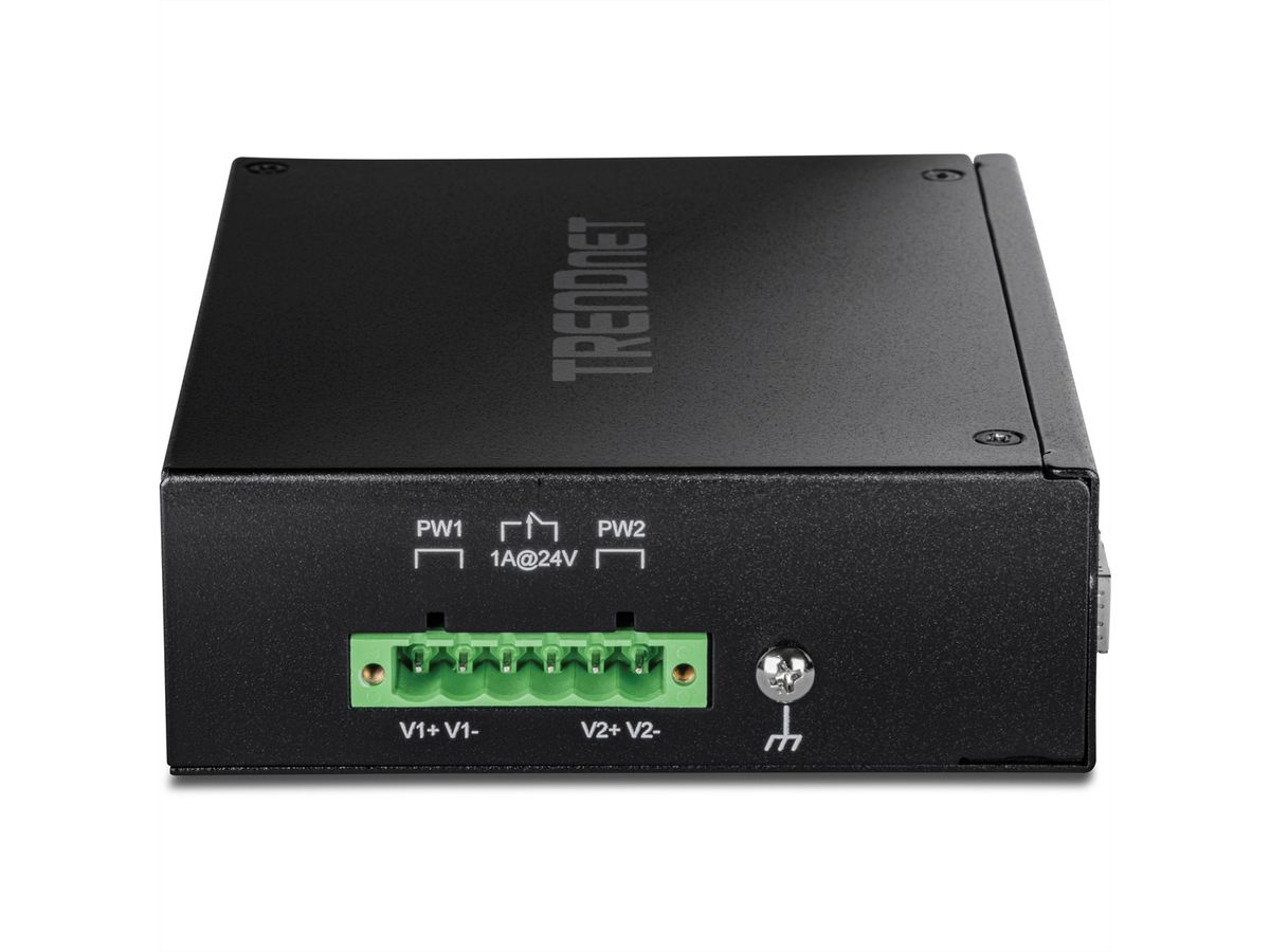 TRENDnet TI-PG62B 7-poorts Industriële Gigabit Switch PoE+ 2SFP