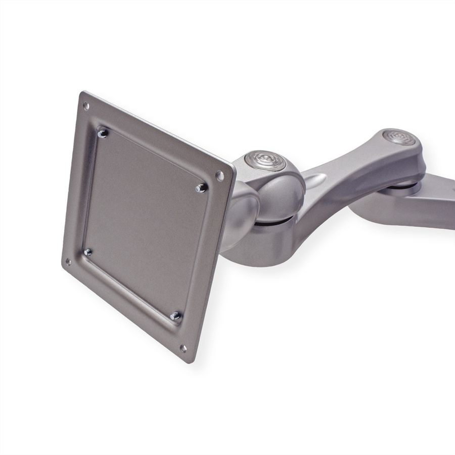 ROLINE Dual LCD Monitor Arm, Desk Clamp, 4 Joints