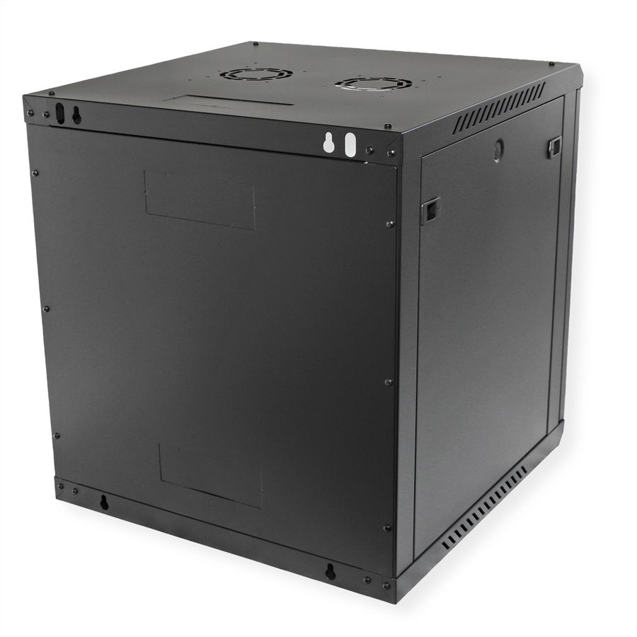 ROLINE 19" Wall Cabinet Basic Plus 12U, 600x600 BxT black