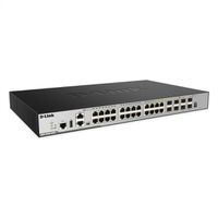 D-Link DGS-3630-28TC/SI/E 28-Poorts Layer 3 Gigabit Stack Switch (SI)