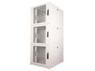 ROLINE colocation-kast 42HE 800x1000 mm, 3 compartimenten, grijs