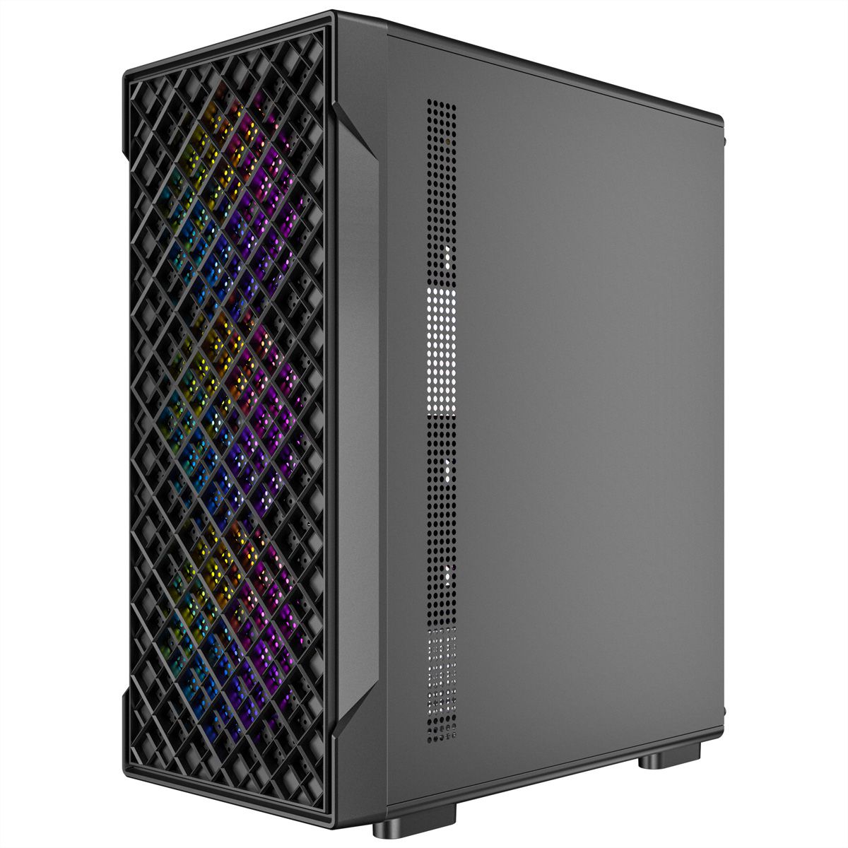 ANTEC VX-320 ARGB ATX, Micro-ATX, ITX Mid-Tower Gaming PC Case, black