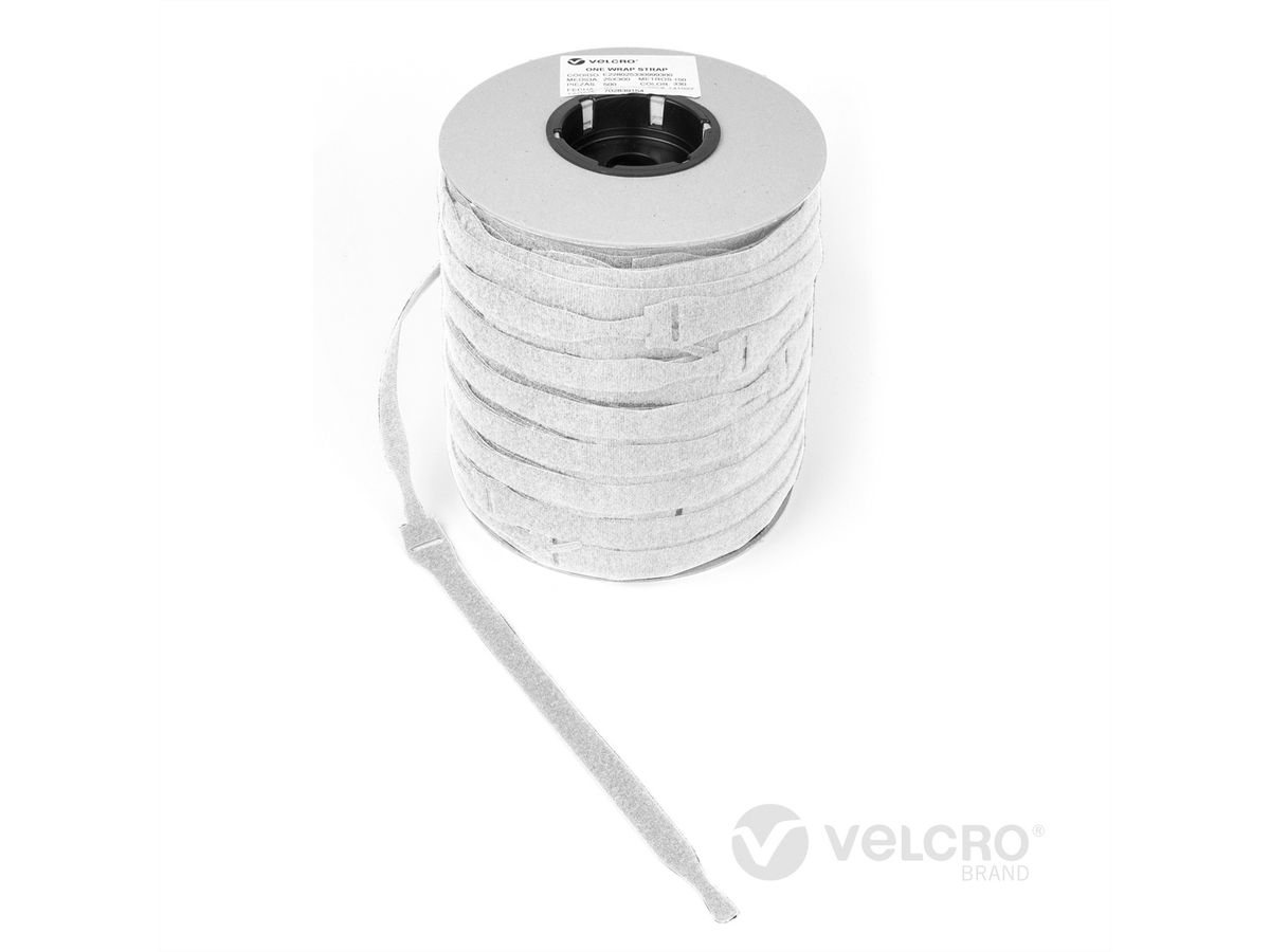 VELCRO® One Wrap® Strap 13mm x 200mm, 750 Stück, weiß