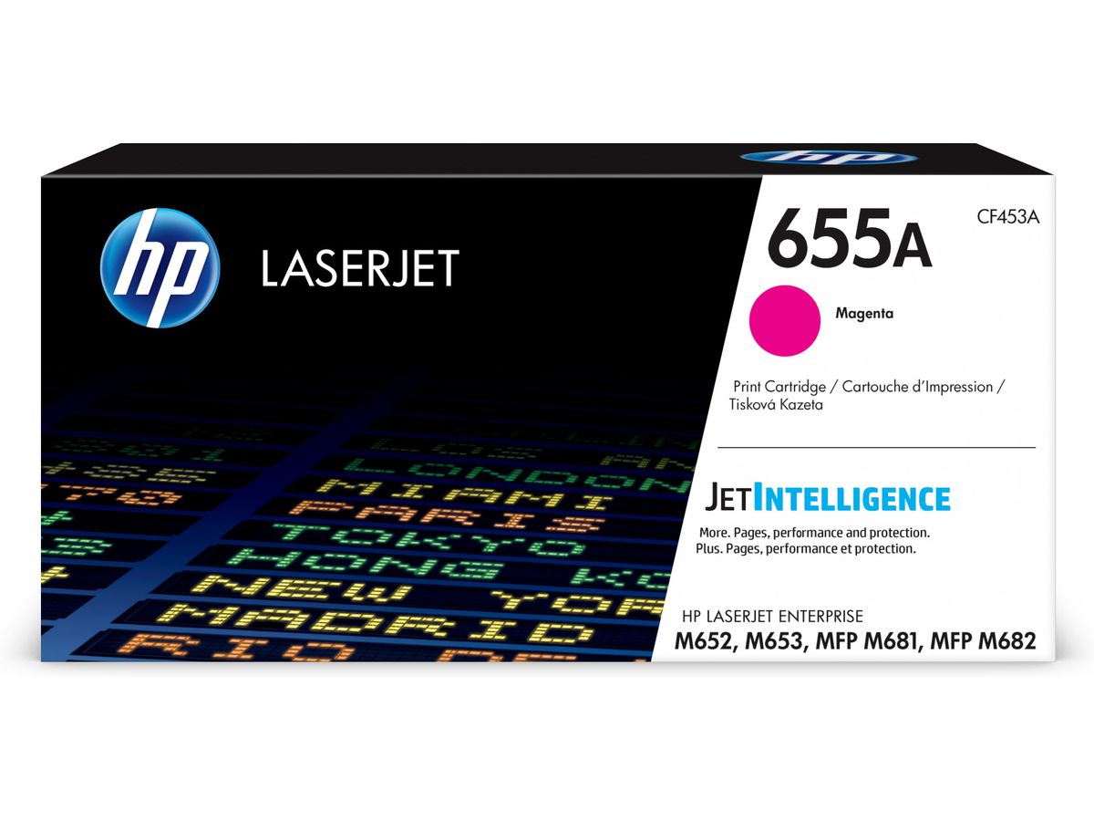 HP Originele 655A magenta LaserJet tonercartridge