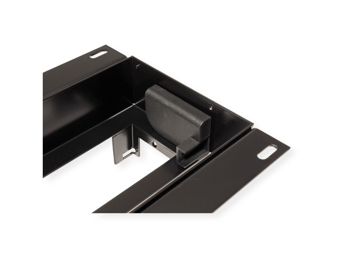 BACHMANN TOP FRAME UT 4-voudig zonder klep behuizing zwart