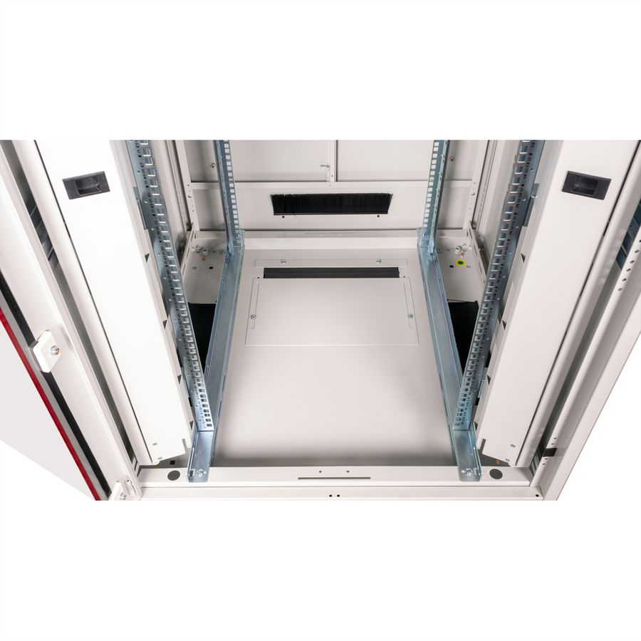 ROLINE 19-inch netwerkkast Pro 26 U, 800x800 BxD Glazen deur grijs