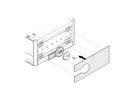 SCHROFF RatiopacPro Tip-Up Handle Assembly Kit, 3 U, 42 HP, 315 mm