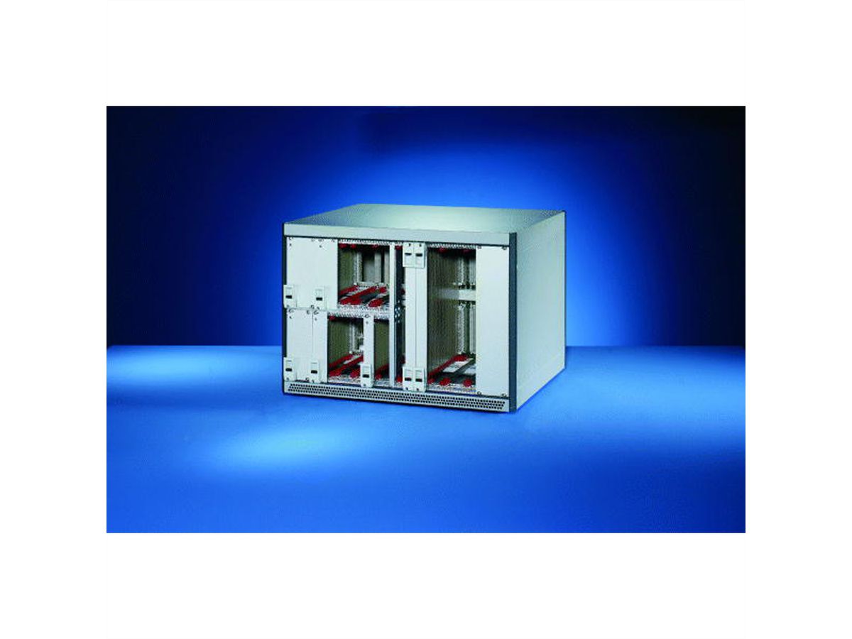 SCHROFF RatiopacPRO AIR Complete behuizing, tafelmodel, achteraf te monteren afscherming, frontpaneel, 3/4 HE, 42 HE, 315 mm