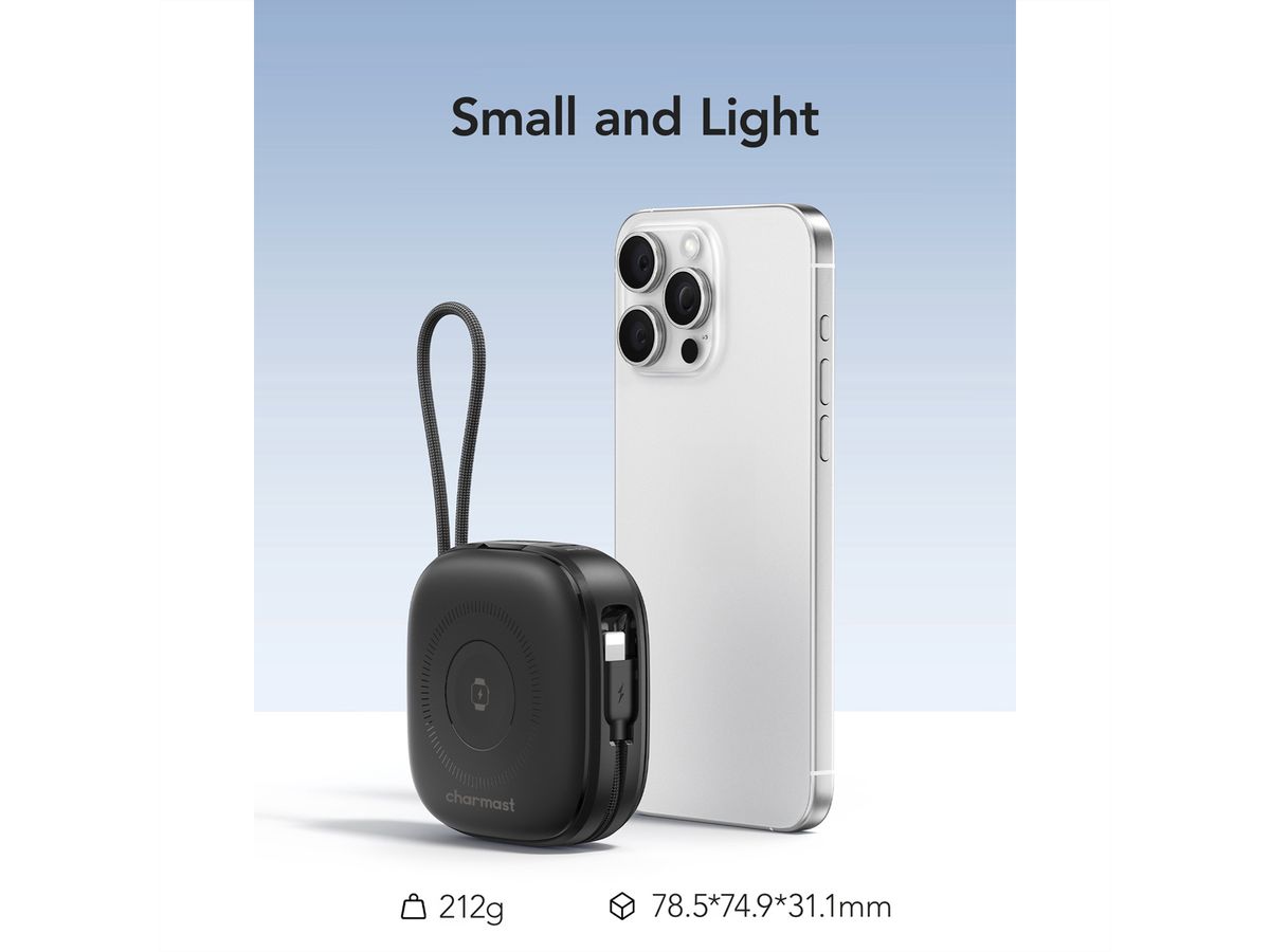 CHARMAST Powerbank W1205 10000mah black