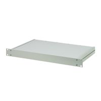 SCHROFF MultipacPRO 19" Chassis, Aluminum, Plain Top and Base, 3 U, 400 mm