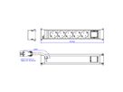 BACHMANN POWER FRAME 5xCEE7/3 1xCM 0.2m GST18i3