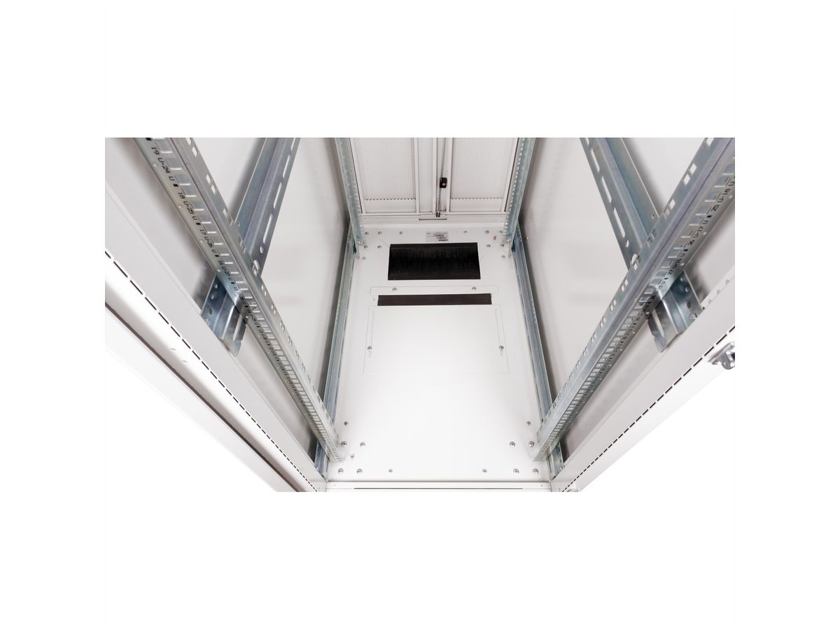 ROLINE 19-inch server rack Pro 42 U, 600x1000 BxD grijs plexiglas