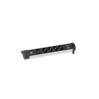 BACHMANN CYCLE Base 4xCEE7/3 1xSwitch 1xUSB A/C 22W 0,2m GST18