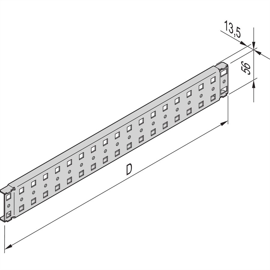 SCHROFF Novastar Depth Member for 1000D Cabinet