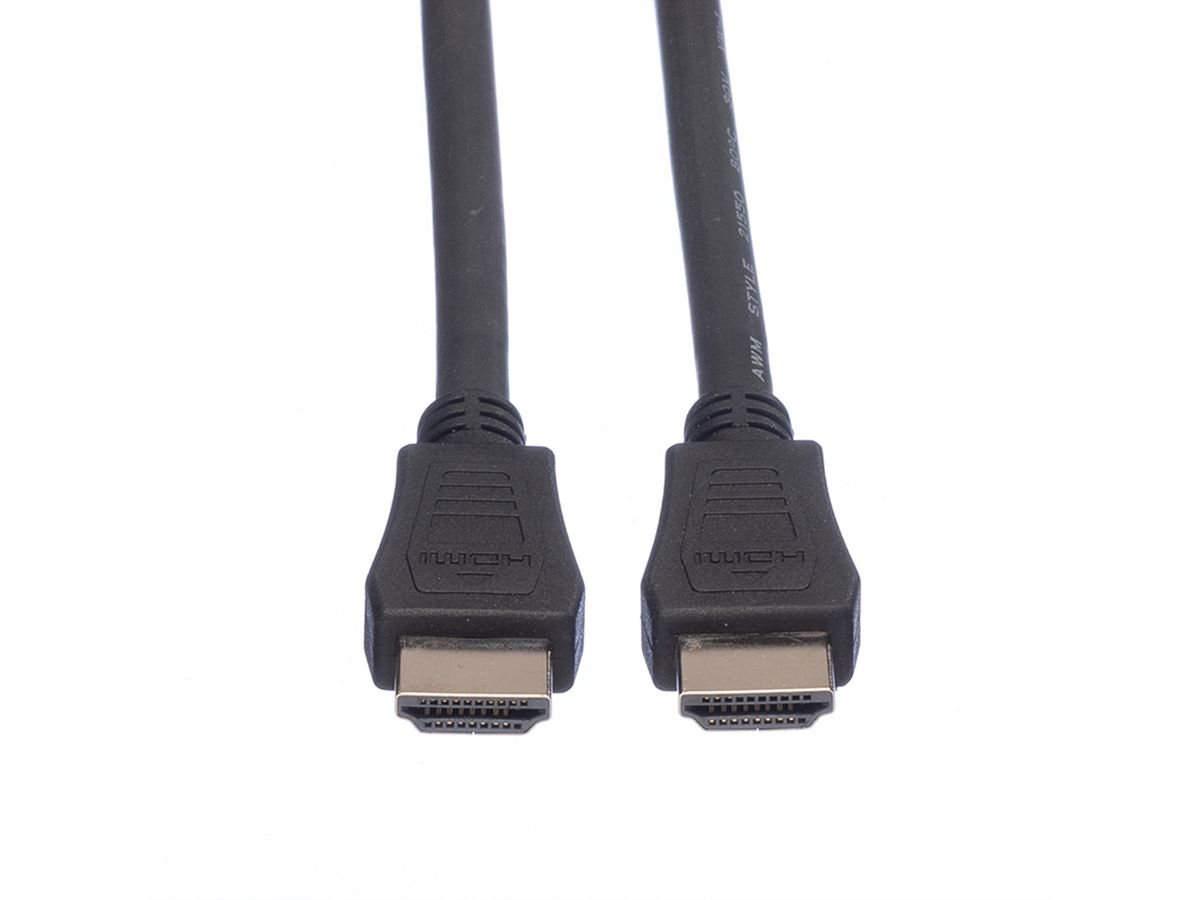VALUE HDMI High Speed Cable met Ethernet M-M, LSOH, zwart, 7,5 m