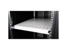 ROLINE 19-inch plank 1 U, instelbaar 770 mm diep 50 kg grijs