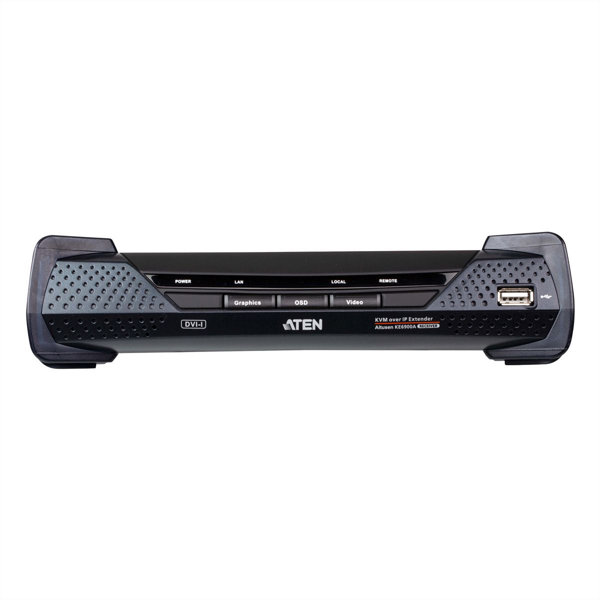 ATEN KE6900AR Full HD DVI KVM Over IP Extender Ontvanger