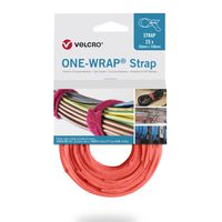 VELCRO® One Wrap® Bindband 20 mm x 200 mm, 25 stuks, oranje