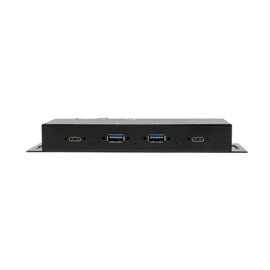EXSYS EX-1234HMVS 4 Port USB 3.2 Gen2 Hub mit 2x USB-C und 2x USB-A Anschluss