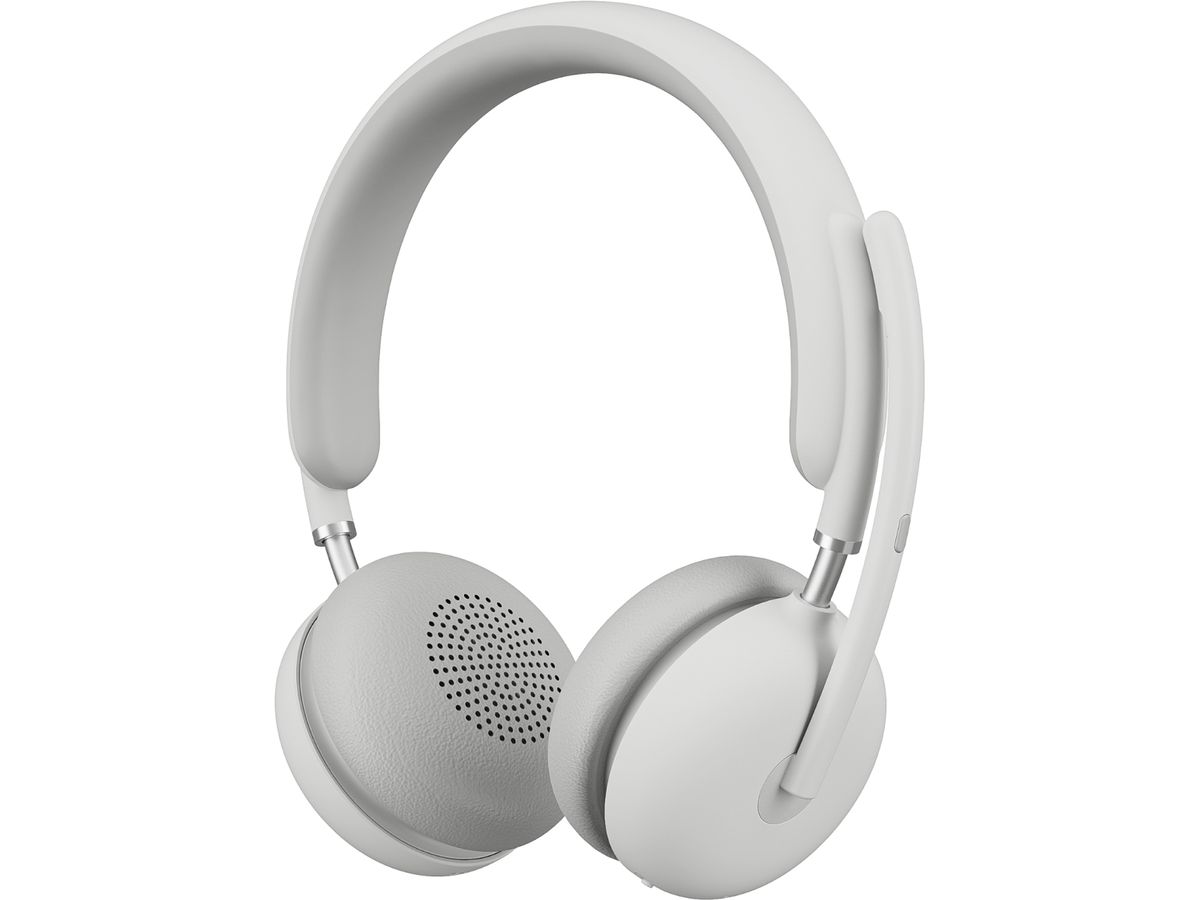 Logitech Zone Wireless 2 Headset Wired & Wireless Head-band Office/Call center USB Type-C Bluetooth White