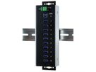 EXSYS EX-1110HMVS-WT 10-poorts USB 3.2 Gen1 HUB 15KV ESD Surge Protection voor langdurige temperaturen