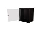 ROLINE 19-inch wall-mounted housing Basic 12 U, 540x400 WxD kit black