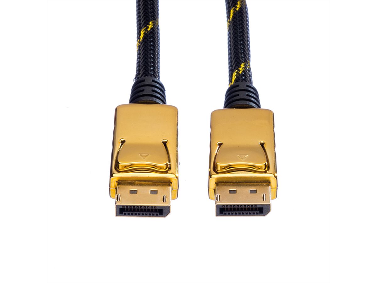 ROLINE GOLD DisplayPort kabel, DP M/M, 5 m