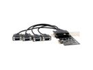EXSYS EX-46024 4S seriële RS-232 PCIe kaart
