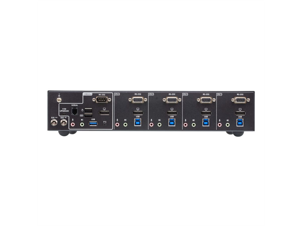 ATEN CS1924ATC 4-Poorts USB 3.0 4K DisplayPort KVM-switch voor ATC