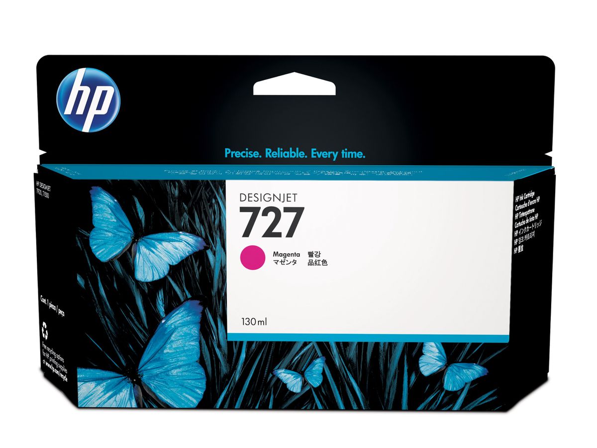 HP 727 130-ml Magenta DesignJet Ink Cartridge