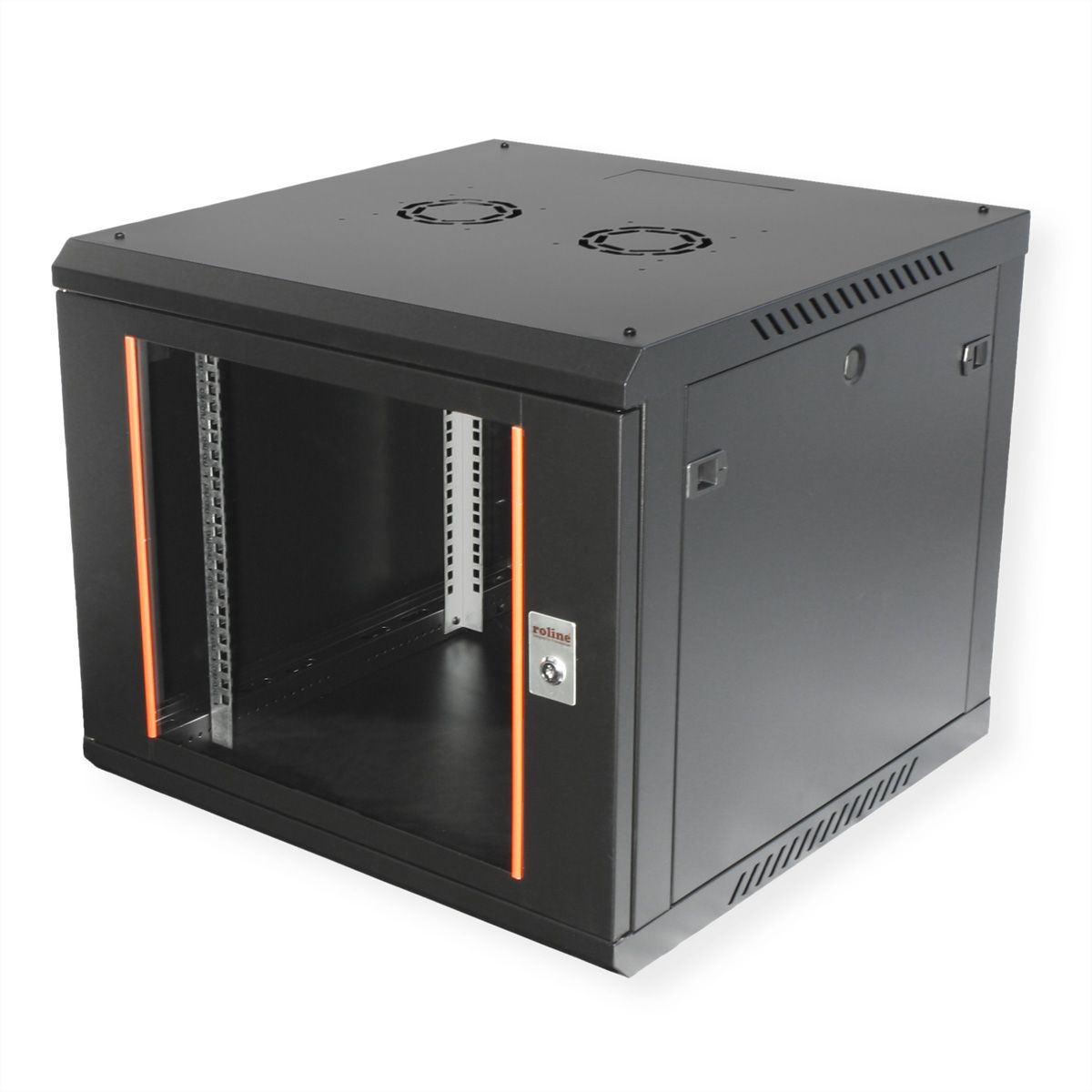 ROLINE 19" Wall Cabinet Basic Plus 9U, 600x600 BxT black