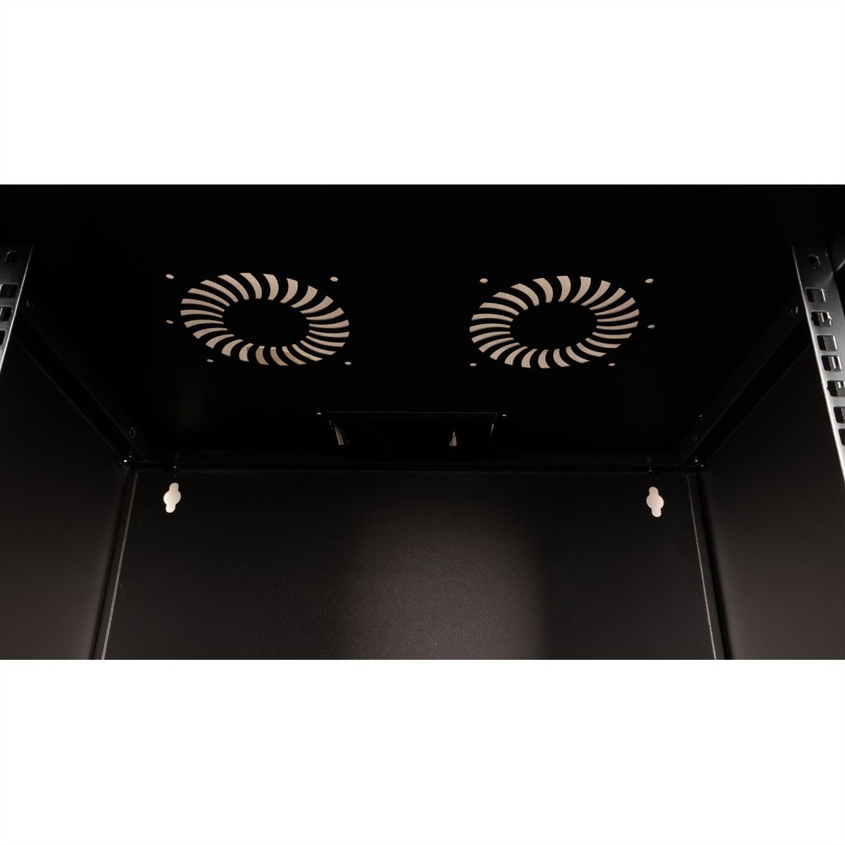 ROLINE 19-inch wandbehuizing Basic 9 U , 540x400 BxD Bouwpakket zwart