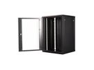 VALUE 19-Zoll Wandgehäuse 18HE, 600x600mm schwarz, Bausatz