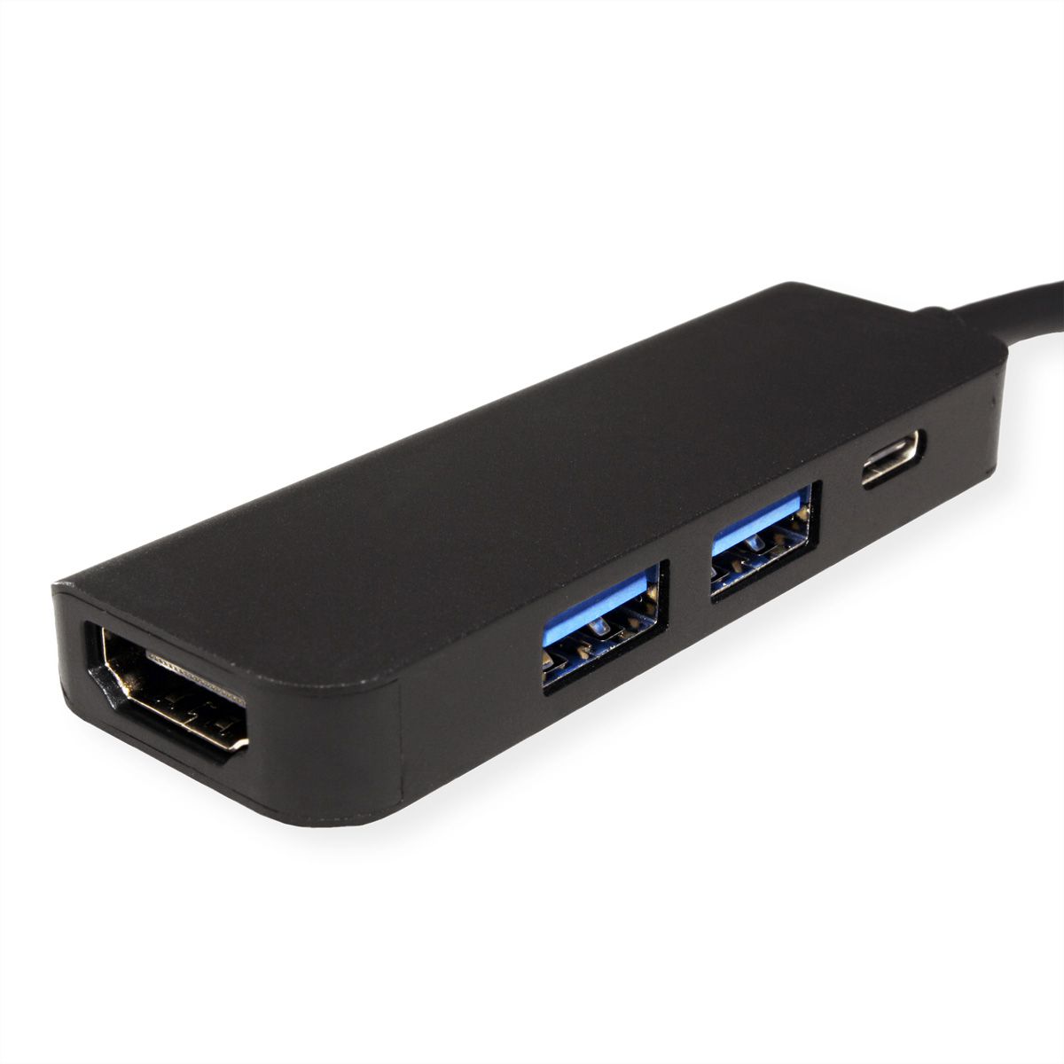 VALUE USB-C dockingstation, HDMI 4K, 2x USB Type A + Type C PD
