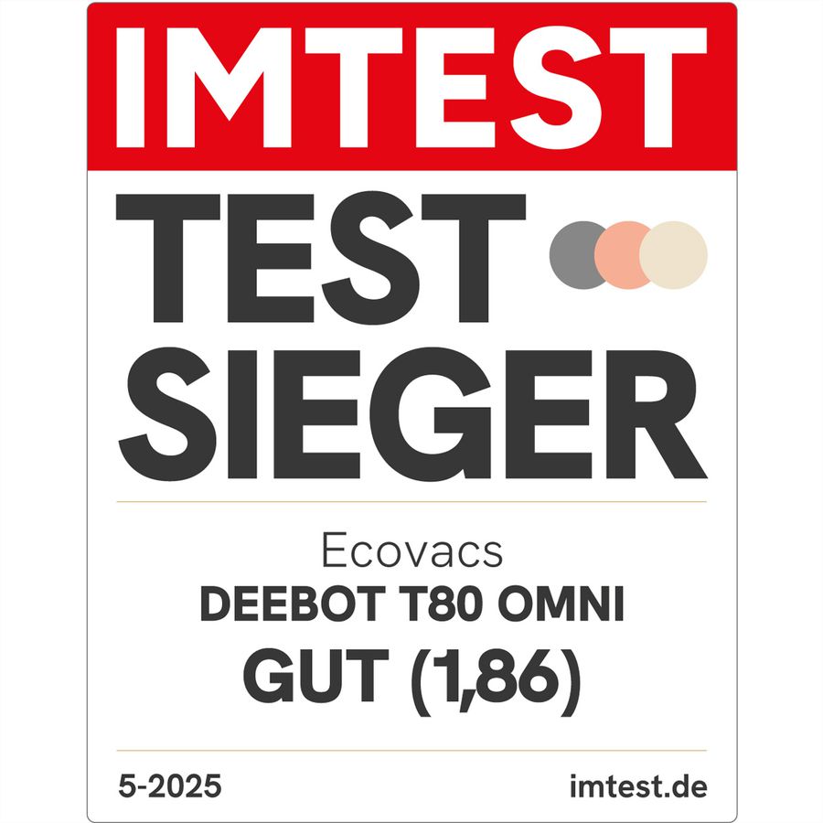 Ecovacs DEEBOT T80 OMNI EU, black