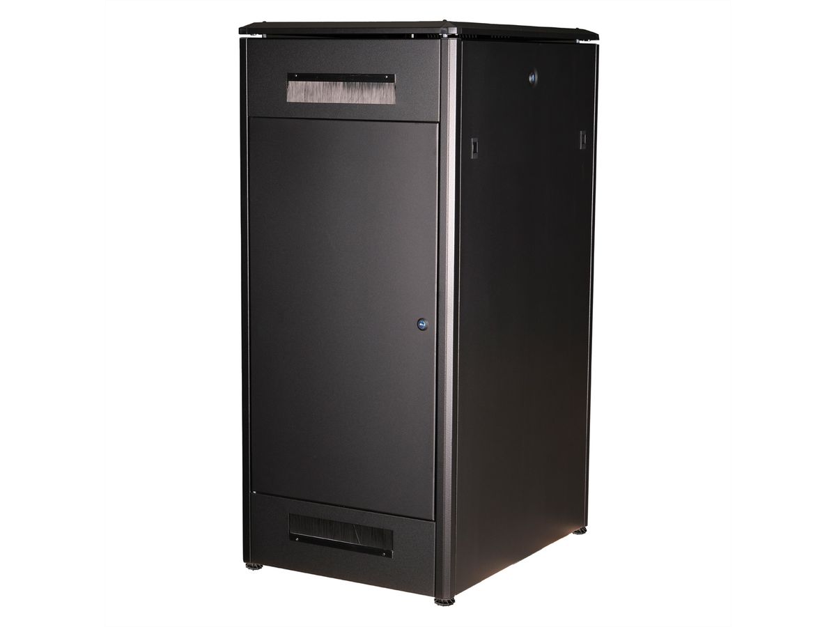 ROLINE 19-inch Network Cabinet Pro 26 U, 600x800 WxD Glass door black