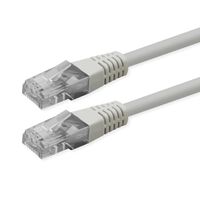ROLINE Cat.6 (Class E) Patch Cable, UTP, PoE, wit, 0,3 m