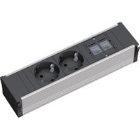 BACHMANN CONI 2x earthing contact 2x CAT6 GST18