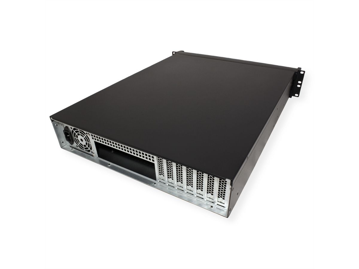 VALUE 19" Industrial Rack-Mount Server Chassis, 2UH, long, black