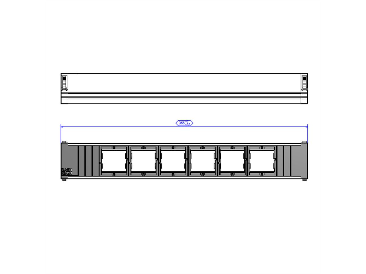 BACHMANN CONI 6x CM, Leeg zonder stroomaansluiting