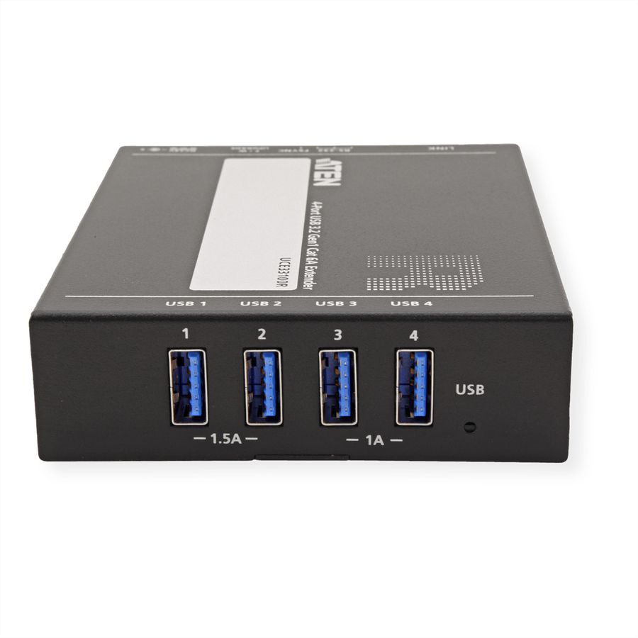 ATEN UCE33100 4-Port USB3.2 Gen1 Cat 6A Extender bis zu 100m
