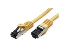 VALUE S/FTP Patch Cord Cat.8 (Class I), stranded, LSOH, yellow, 3 m