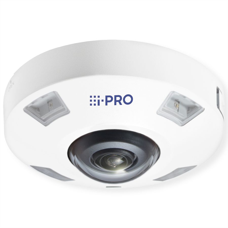 i-PRO WV-S4576LMA Fisheye Kamera 12 MP, 180°/360°, IR-LED 14m