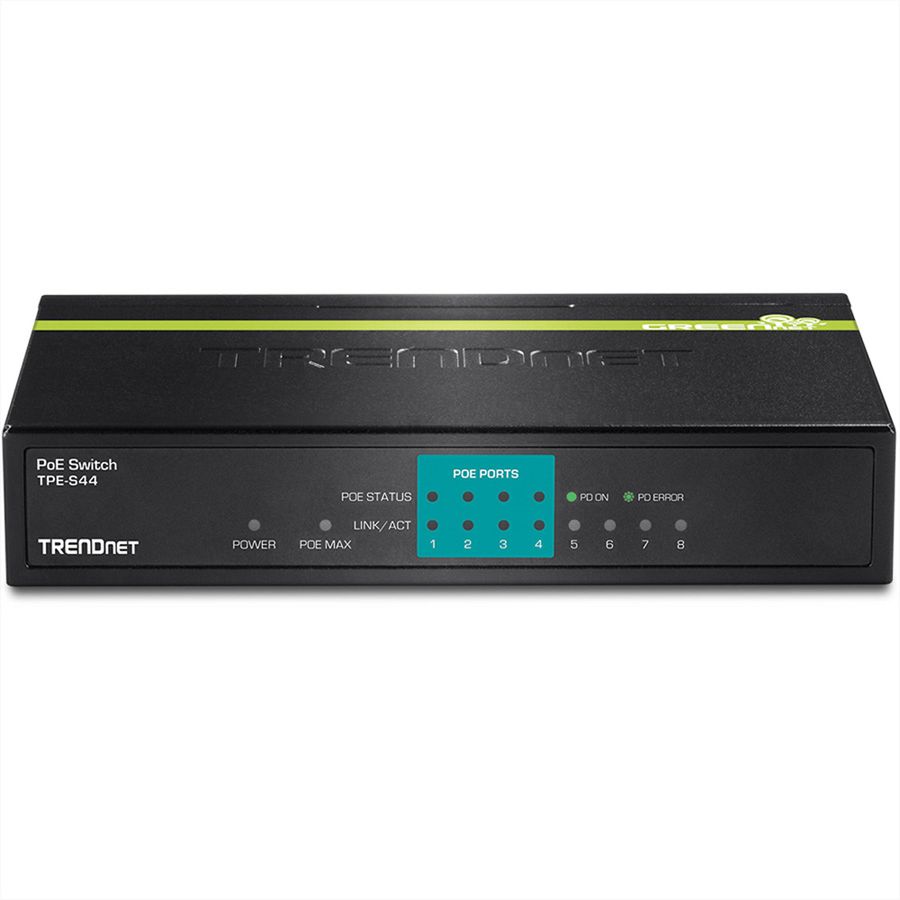 TRENDnet TPE-S44 onbeheerde netwerkswitch