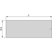 SCHROFF Afdekraam insteekmodule zijplaat voor hoekprofiel, 3 HE, printplaatdiepte 167 mm