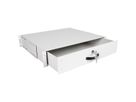 ROLINE 19-inch keyboard rack 2 U, 400 T lockable grey