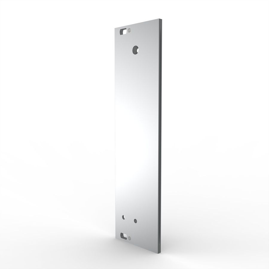 SCHROFF HF Frame Type Plug-In Unit Front Panel, Refrofit Shielding With Steel Gasket, 3 U, 7 HP