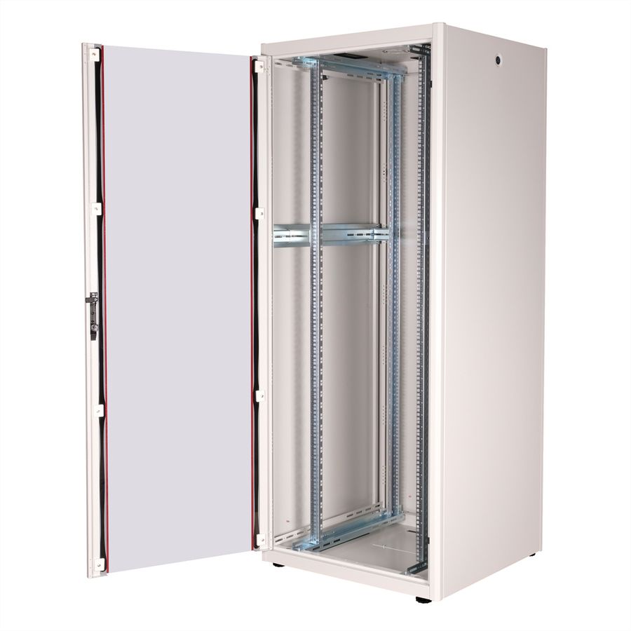 ROLINE 19-inch Network Cabinet Basic 42 U, 800x800 WxD glass door grey