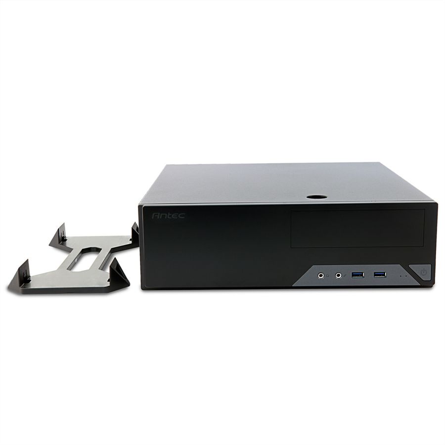 ANTEC VSK 2000 U3 Slim Desktop Black PC Gehäuse ATX, schwarz