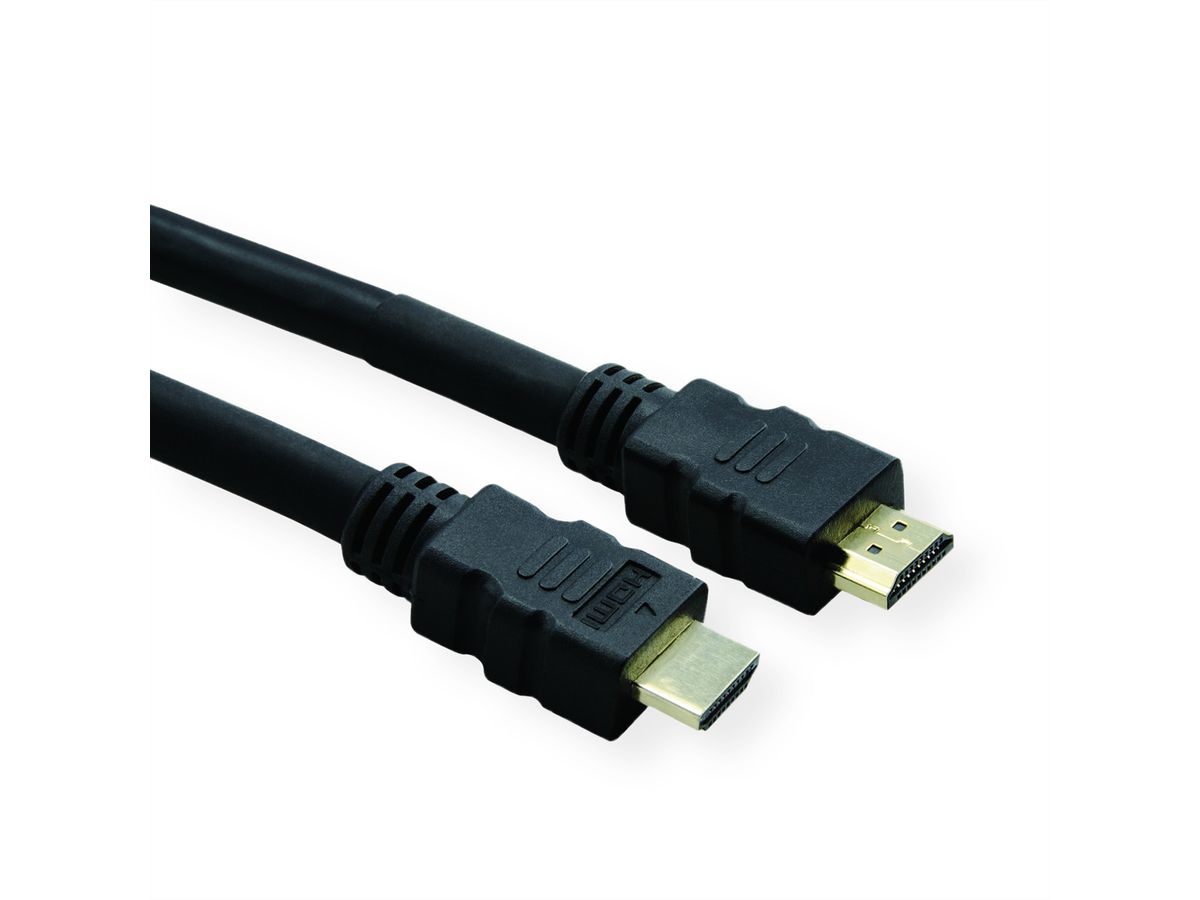 ROLINE HDMI High Speed ​​met Ethernet kabel, met repeater, 25 m